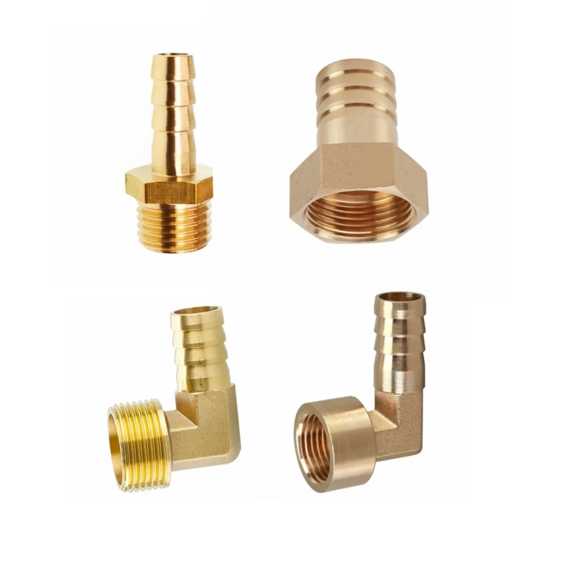 1/8 дюйма 1/4 3/8 1/2 3/4 1 BSP папа-мама 3-50 мм хвостовой ниппель прямой/колено 90 градусов
