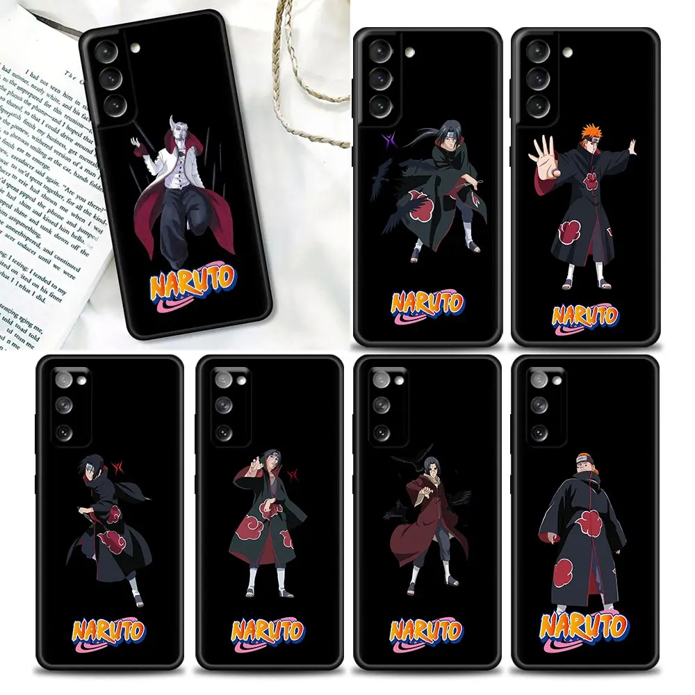 

Phone Case for Samsung Galaxy S22 S7 S8 S9 S10e S21 S20 Fe Plus Ultra 5G Soft Silicone Case Cover 3D Relief Naruto Itachi Skunk