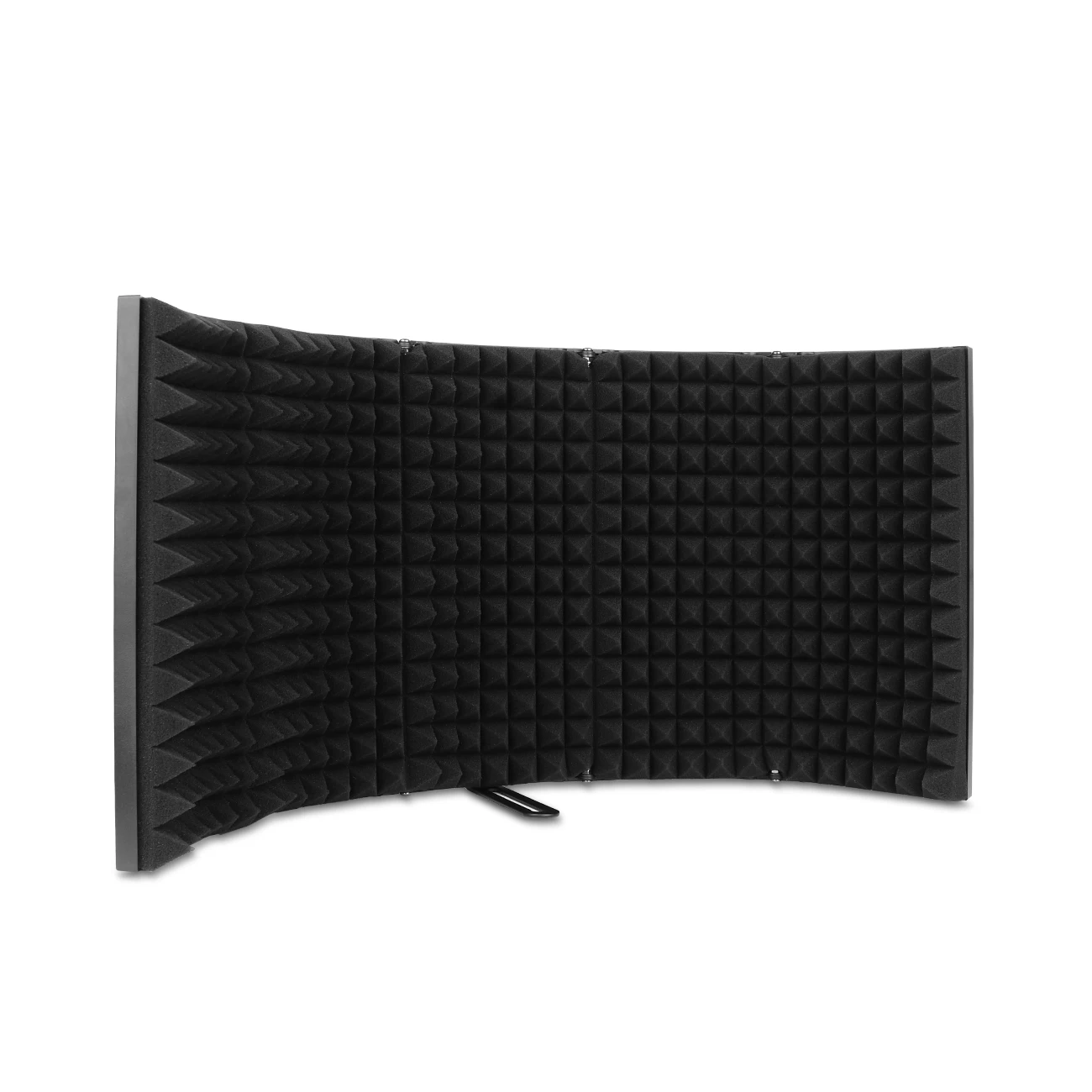 

Adjustable Angle Foldable 5-Panel Absorbing Microphone Isolation Shield For Broadcast Studio Noise Reduction Sound Absorbing