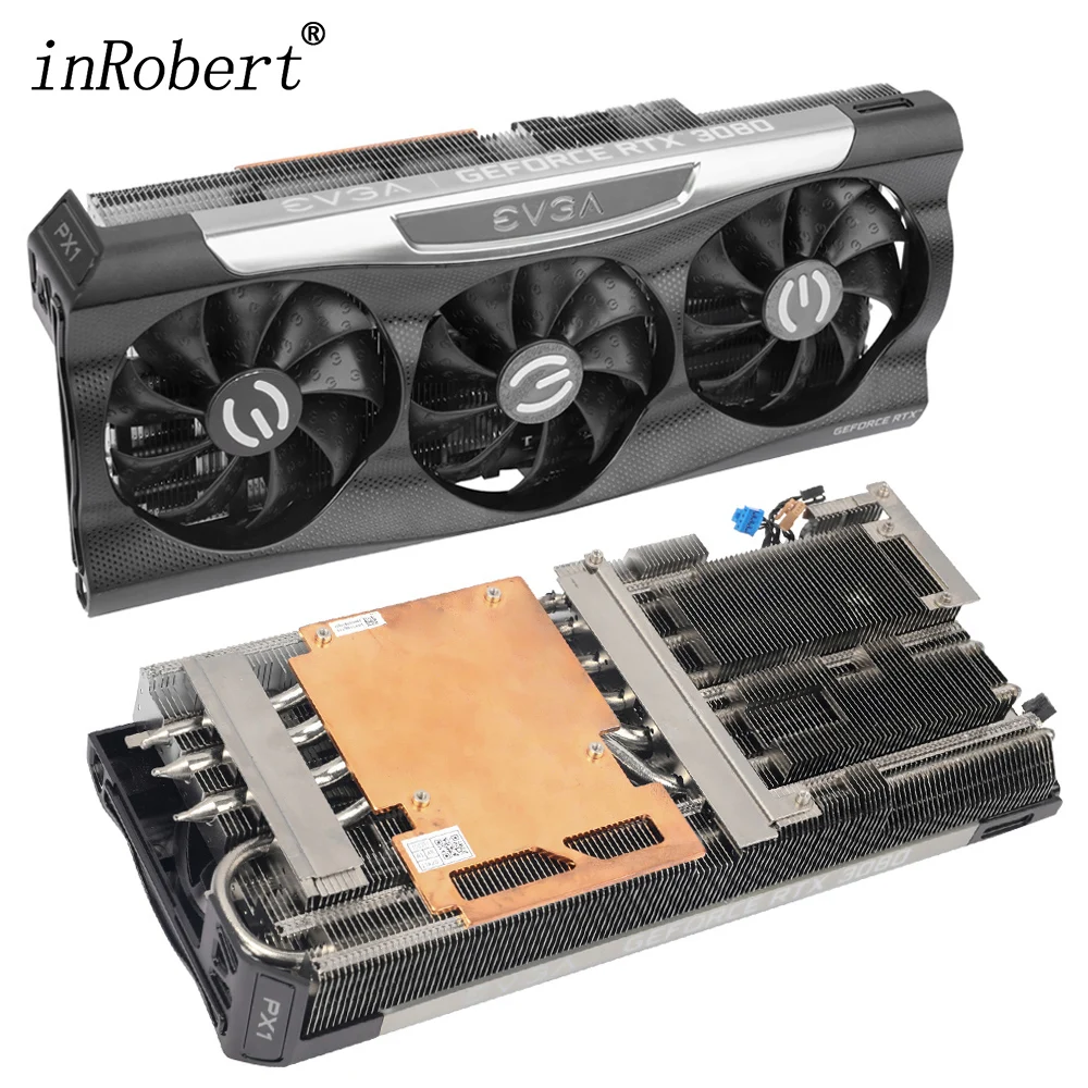 

87MM PLD09220S12H RTX3080 Video Card Heatsink For EVGA GeForce RTX 3080 FTW3 ULTRA GAMING Replacement Graphics Card GPU