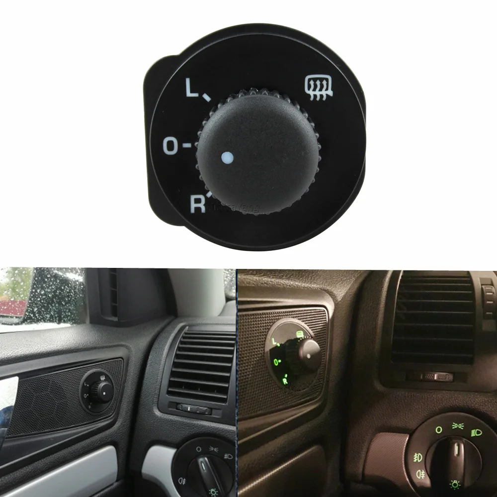 

Car Accessories For Skoda OCT Octavia MK2 1Z Yeti Mirror Switch Control Adjust Knob Button 1Z1959565A