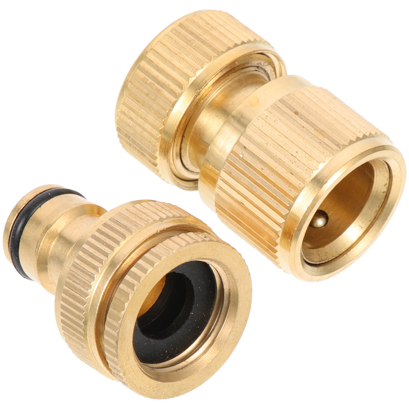 

Hose Quick Connect Fittings Water Garden Adapter Connectorsbrass Disconnect