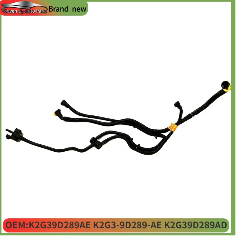 

K2G39D289AE K2G3-9D289-AE K2G39D289AD Новый карбоновый Соленоидный клапан в сборе с трубкой для Lincoln Ford Ruijie 2020