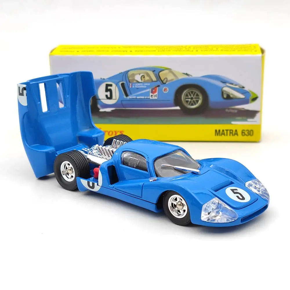 Коллекционные модели автомобилей Atlas Dinky Toys 1425E, MATRA 630, голубой, сплав #5, коллекция подарков, 1:43