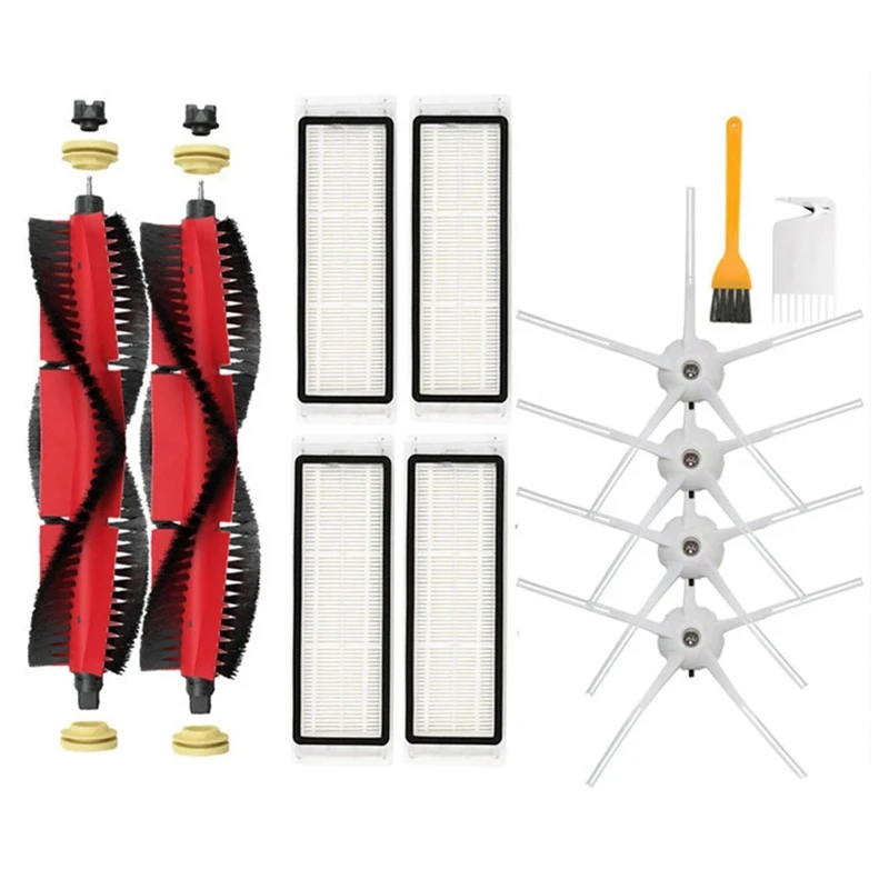 

Запчасть для робота-пылесоса Xiaomi Roborock E5 S5 Max S6 Maxv, фильтр НЕРА, основные боковые щетки