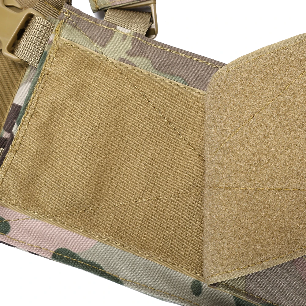 Tactical Airsoft Hunting D3CR Chest Rig Bag Men Adjustable Multi-Functional Molle Tool Pouch Multi-camo Vest