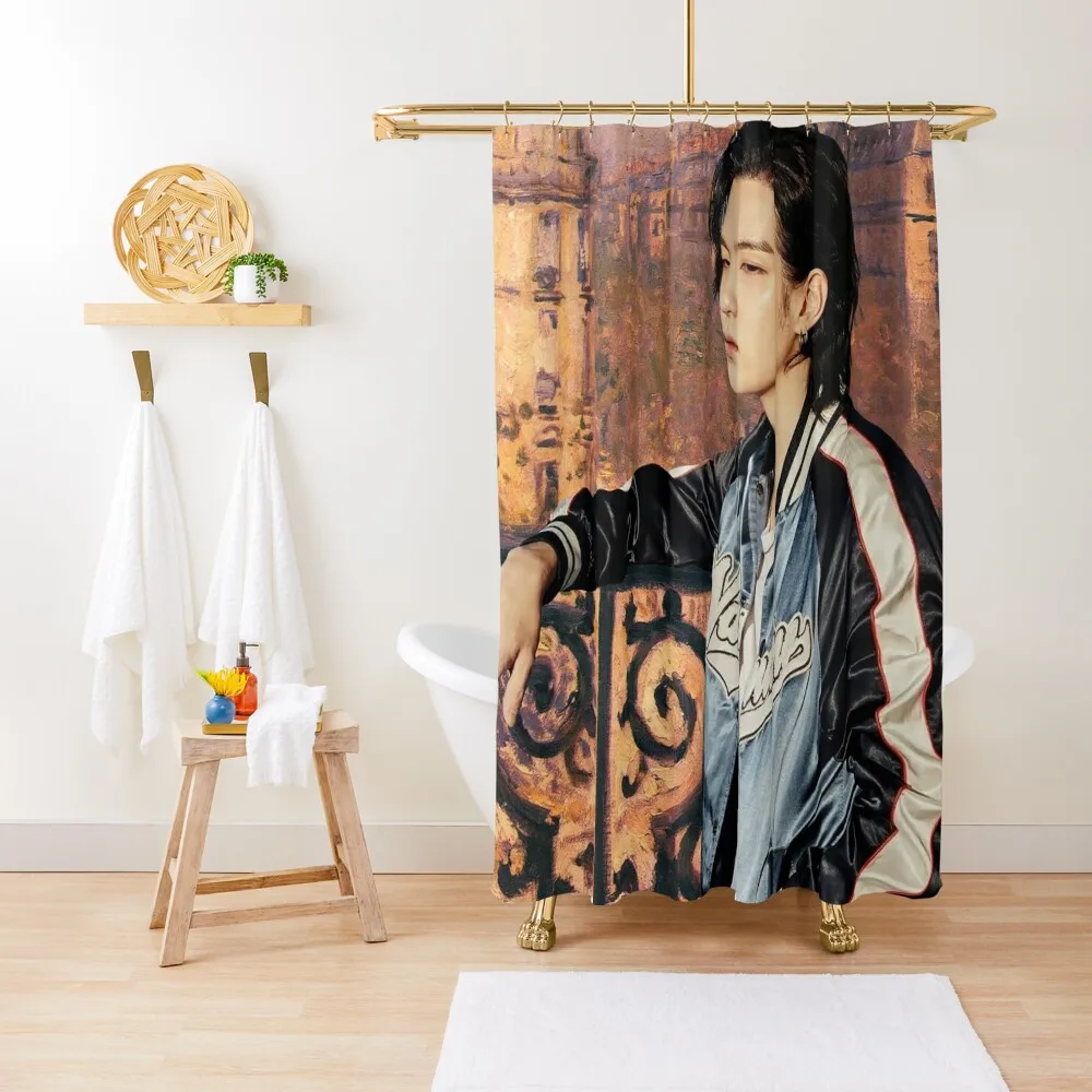 YOONGI в Париже занавеска для душа ванной комнаты аксессуары водонепроницаемая