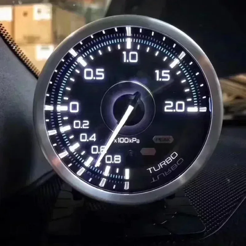 Фото Def* Advance A1 Turbo Boost Gauge Температура воды Вольт Давление масла Гоночный измеритель Пресс для топлива Воздушный измеритель соотношения топлива Вакуумные автомобильные датчики №3