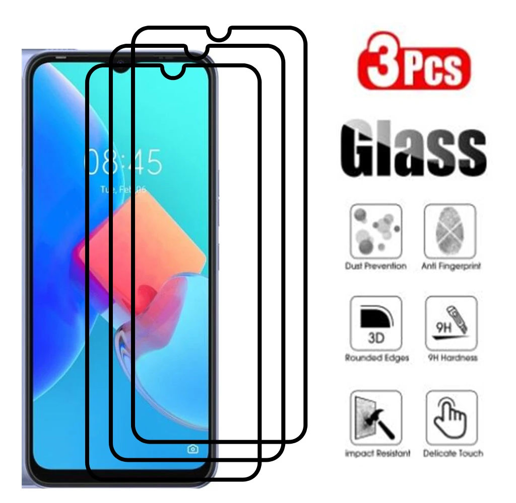 

Tempered Glass For Tecno Spark 8C Full Coverage Screen Protector Glas for Tecno Spark 8 Pro 8T 8P Protective Glass 9H Film