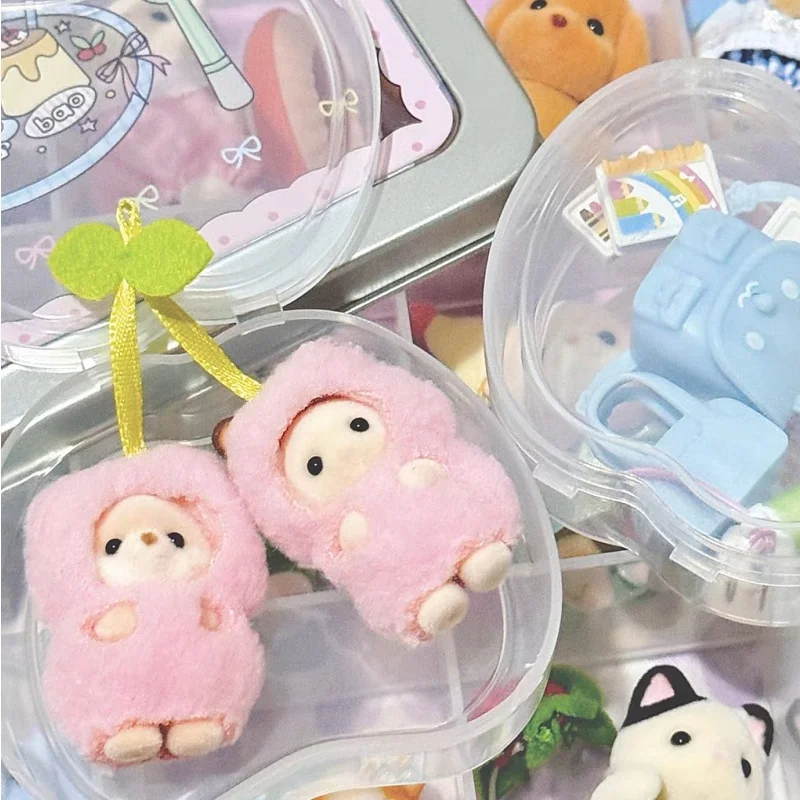 Новинка игрушечный домик для кукол декор Радужное ухо кролик торт собирающая