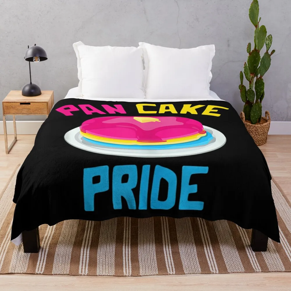 Pan Cake Pride-забавное всесексуальное пэнсексуальное одеяло LGBTQ Queer мягкие кровати