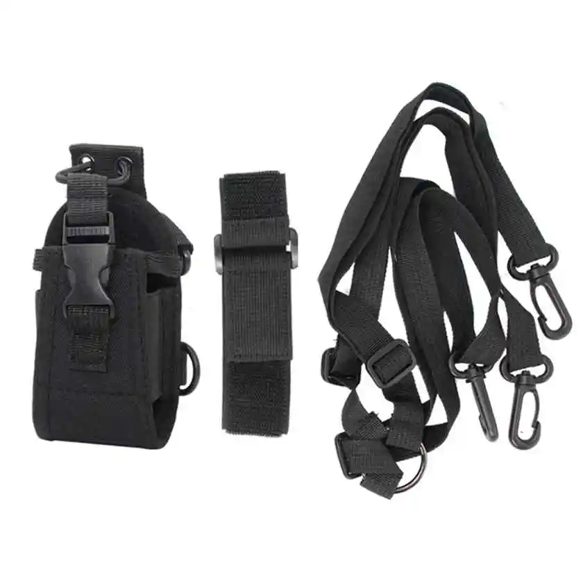 

Outdoor Hunting Bag 3-in-1 Two-Way Radio Case Protector Pouch for Icom Motorola Kenwood Yaesu Baofeng Wouxun Puxing