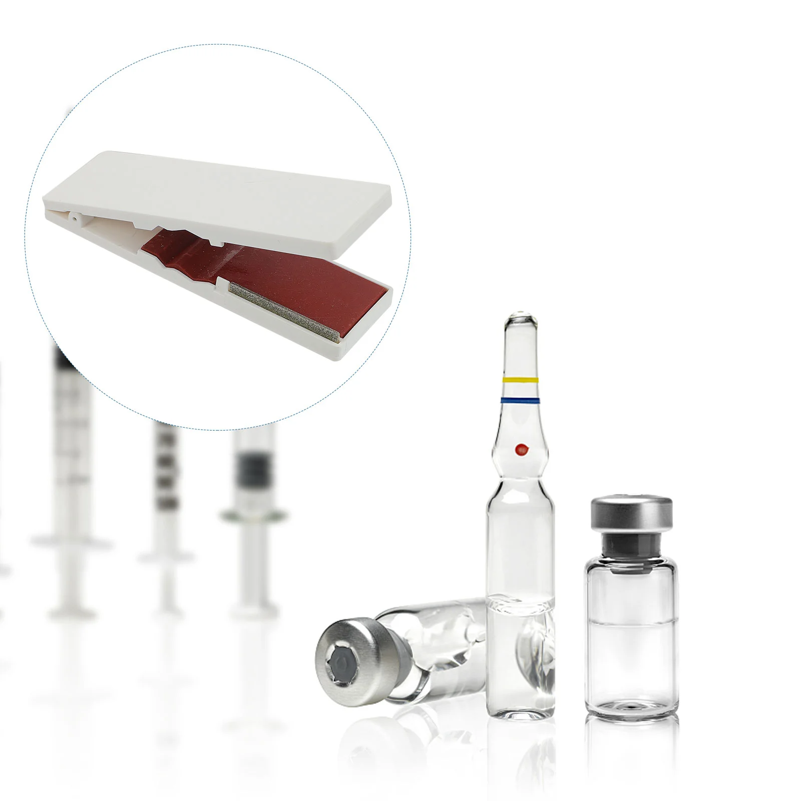 

Opener Bottle Ampoule Ampule Glass Openers Vial Breakertool Device Nurse Cutting Jarcantravel Diamond Opening Grip Bottles