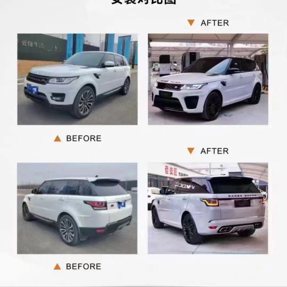 Для модификации модели SVR комплект корпуса facelift big surround для land Range Rover Sport L494 2014-2017