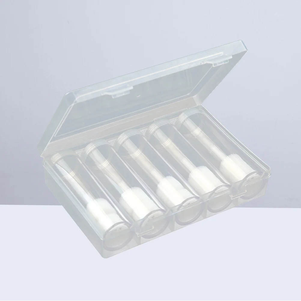 

Coin Tubes Holders Plastic Storage Holder Collectors Container Quarters Penny Collecting Containers Pennies Round Box Tube Case