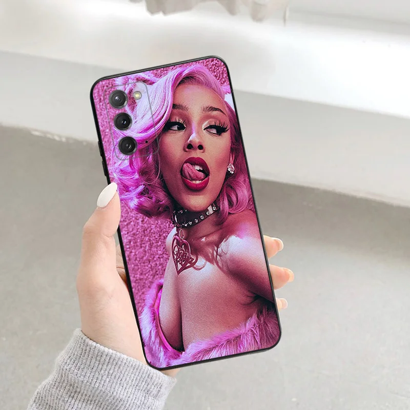 Чехлы Doja Cat для телефонов Samsung Galaxy S23 S24 Ultra S22 S21 S20 FE Plus Note20 S10