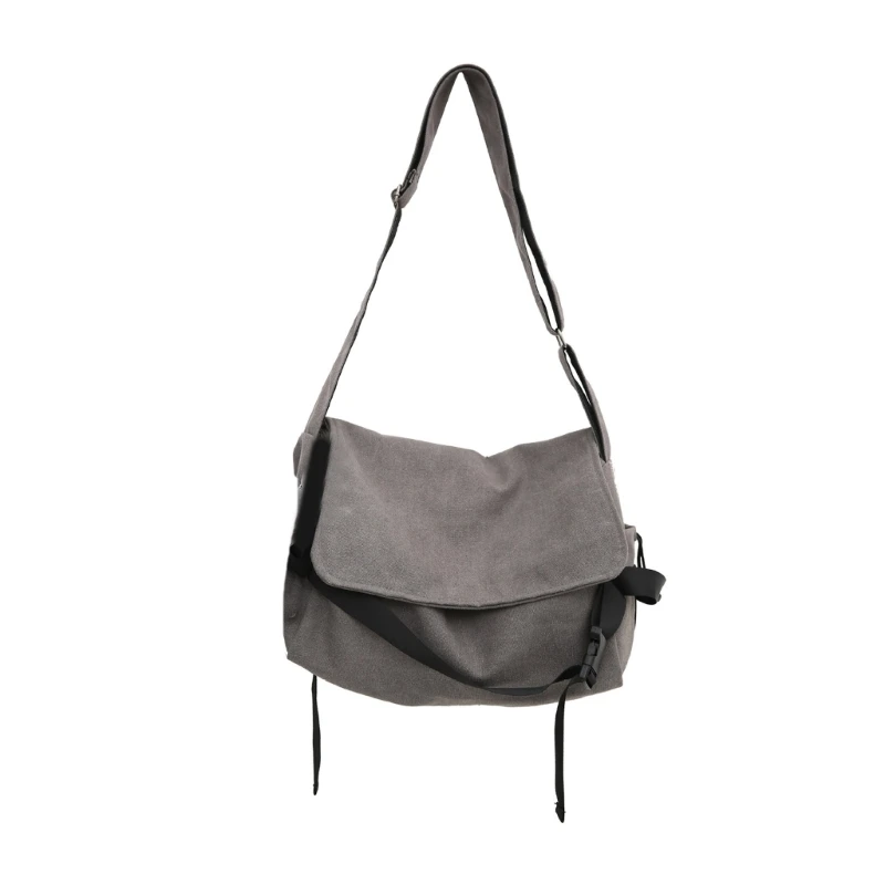 

Crossbody Bags for Women Postman Bag High School Girls Simple Messenger Bag Large Capacity Fashion Nylon Shoulder Bag 517D