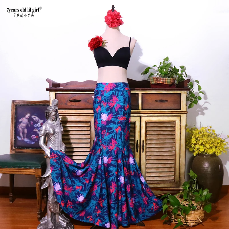 

Юбка-годе для танца живота, из модала