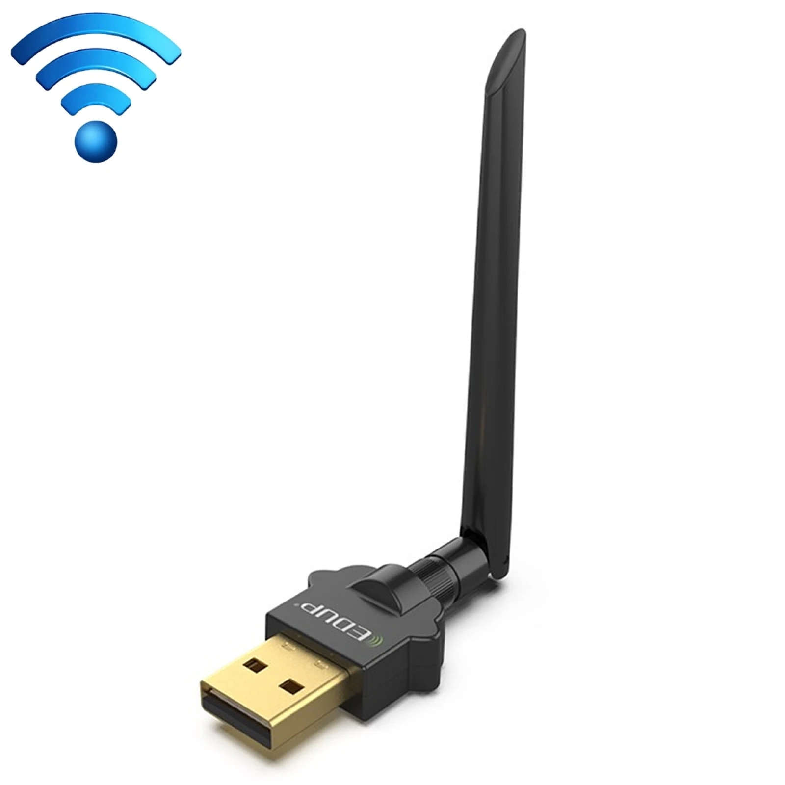 Двухдиапазонный USB Wi-Fi адаптер EDUP, 2,4 Мбит/с, 5,8 ГГц и ГГц, внешняя сетевая карта с антенной 2 дБи Двухдиапазонный USB Wi-Fi адаптер EDUP, 2,4 Мбит/с, 5,8 ГГц и ГГц, внешняя сетевая карта с антенной 2 дБи