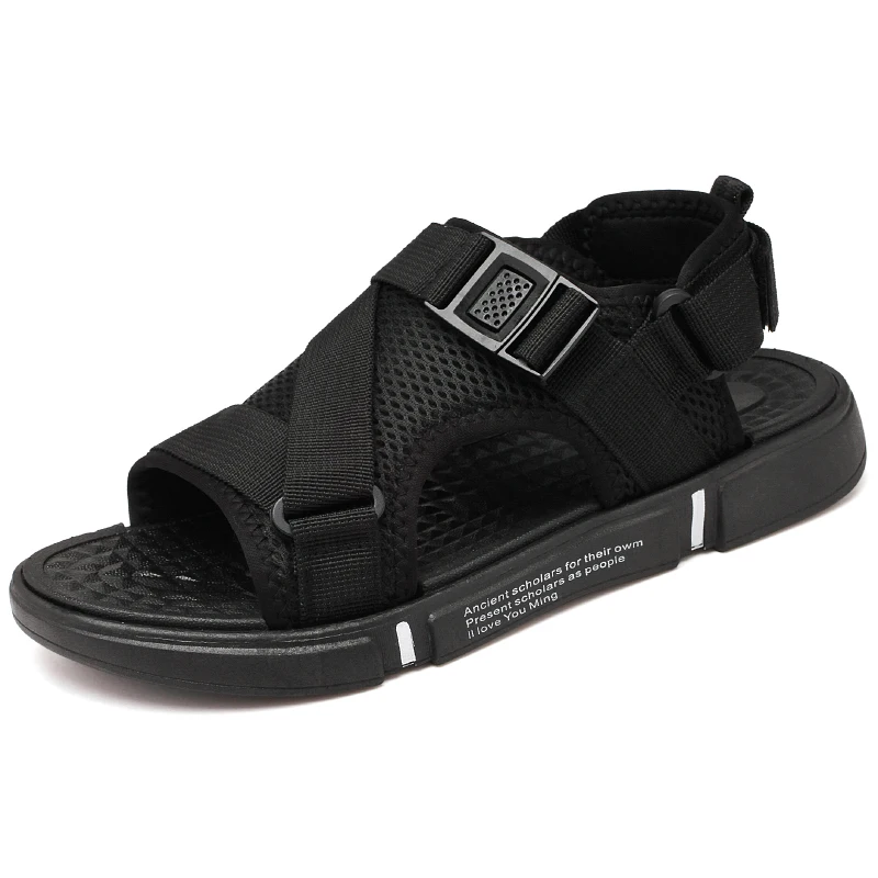 

New large sandals sandals for men dual-use outdoor sandals wear sandals fashionable casual comfortable thick-soled sandals men