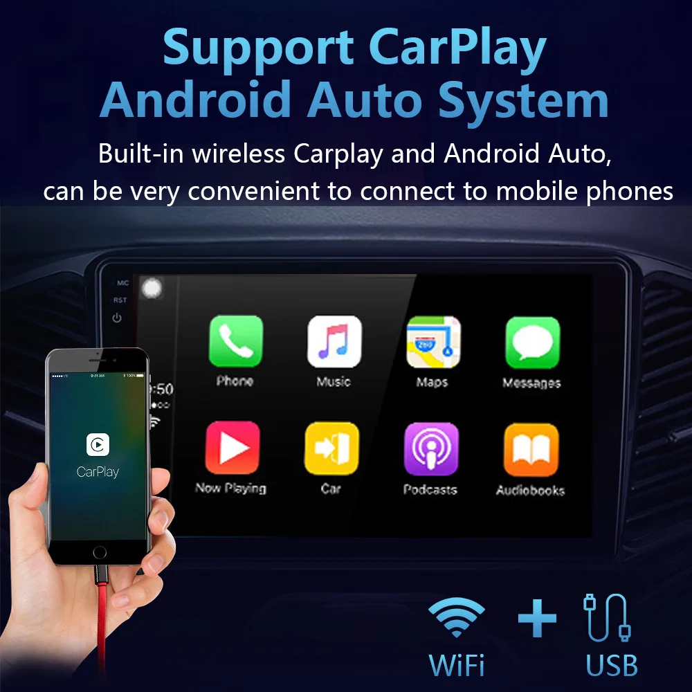 Автомобильный радиоприемник на Android 11 IPS для KIA RIO 3 K2 2011 2012-2016 мультимедийный