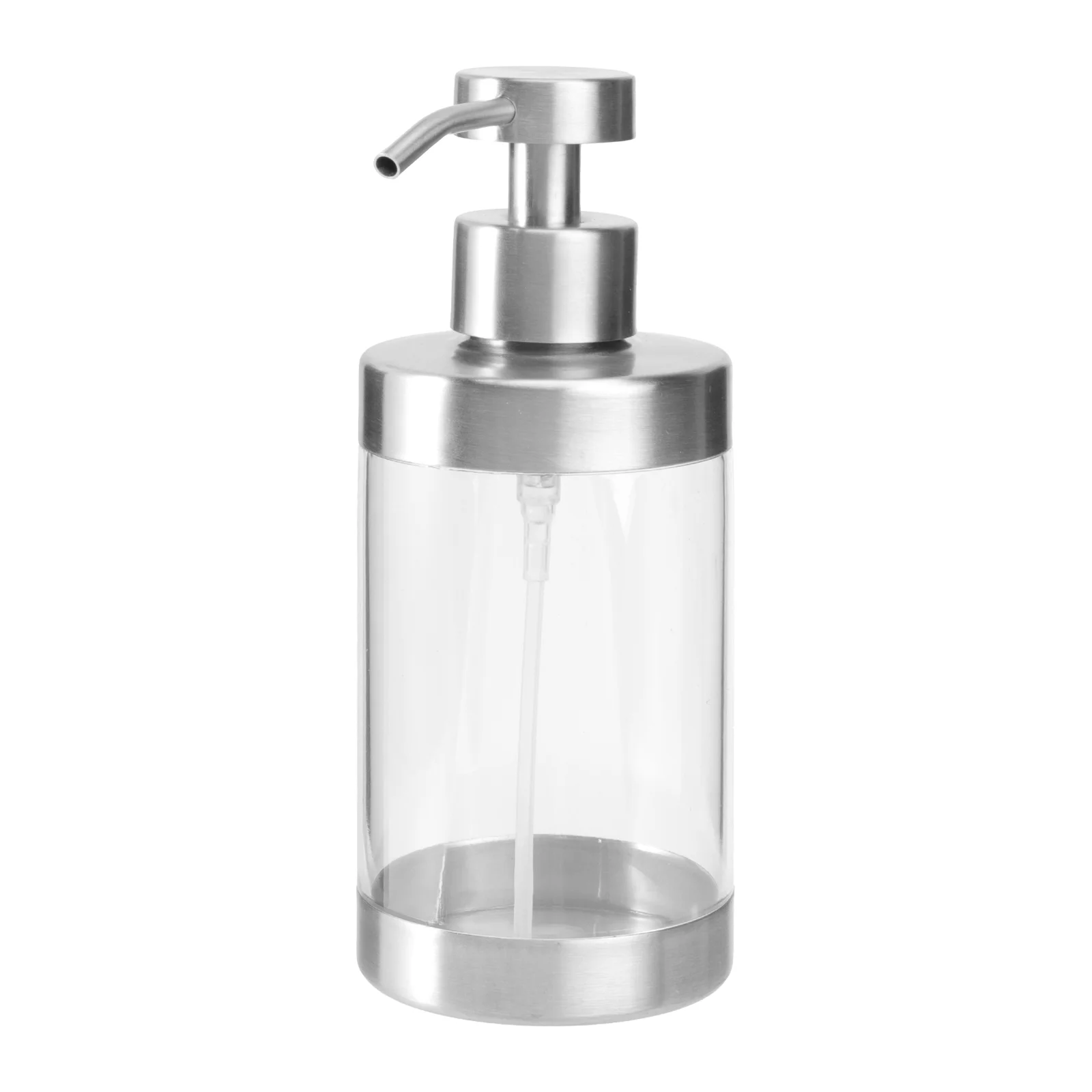 

304 Stainless Liquid Dispenser Lotion Steel Pump Home Soap Dropshipping Bathroom