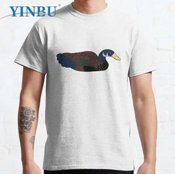 

Duck print t shirts High quality Graphic Tee