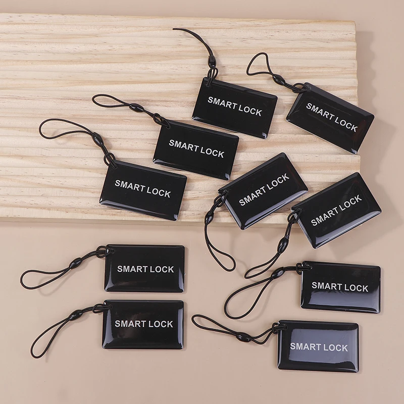 10 шт. 5*3 см IC-карта Tuya TTlock BLE электронный умный дверной замок, цифровые замки с отпечатками пальцев, разблокировка RFID-карты 13,56 МГц