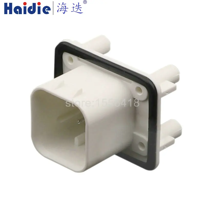 

1pcs ECU controller waterproof connector 776276-2 white straight needle 8-pin PCB domestic needle seat new energy plug