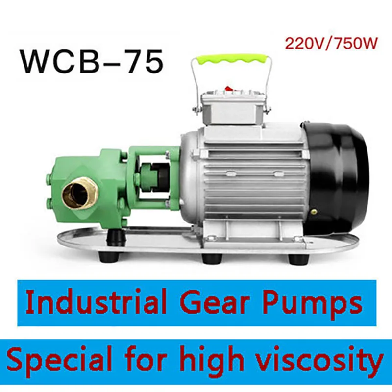 Дизельный топливный масляный насос с высокой вязкостью 220 В портативный пищевой