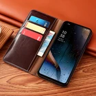 Чехол-книжка из натуральной кожи Crazy Horse для LG G8 G8s G8X V50 V50s V60 Thinq 5G Магнитный чехол для телефона