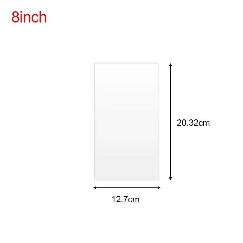 

Прозрачный пластиковый скребок для торта