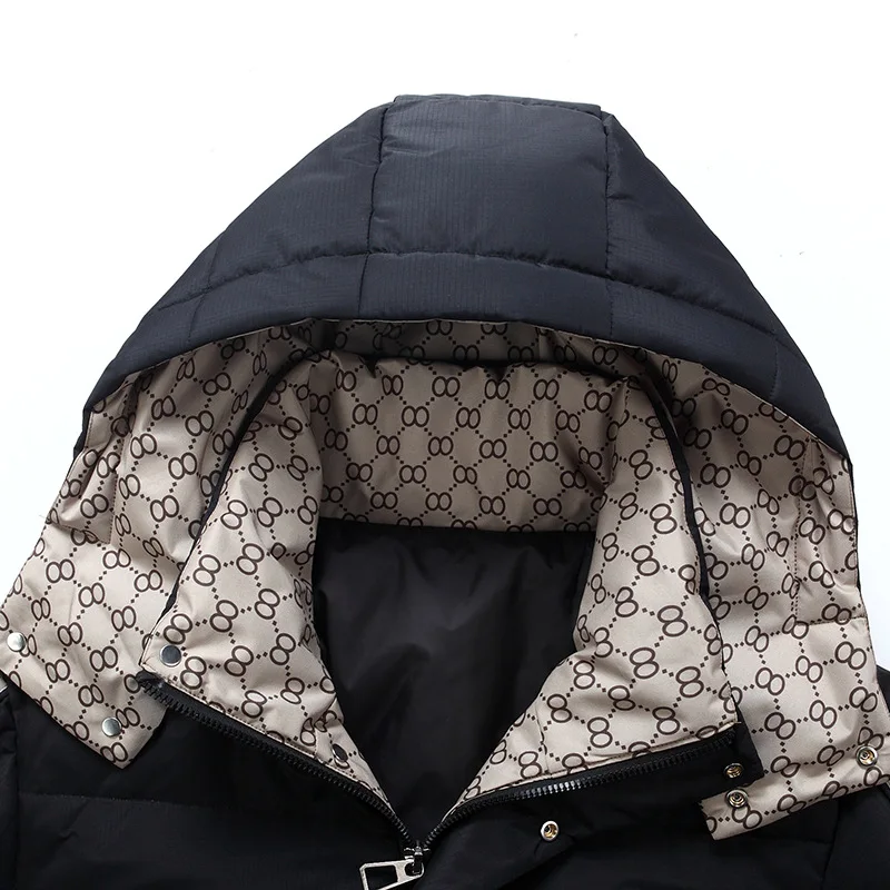 Down Jacket Winter Short 2022 Men's Extra Thick Men's Matching Tooling Down Jacket Jacket Men's Wear Jackets for Men