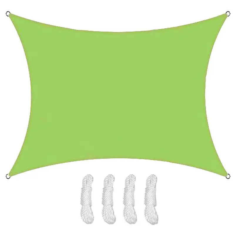 

Sun Sails For Patios Rectangle Waterproof UV Protection Outdoor Sail Waterproof Sun Shades For Patios 118x157 Inch Sails Back