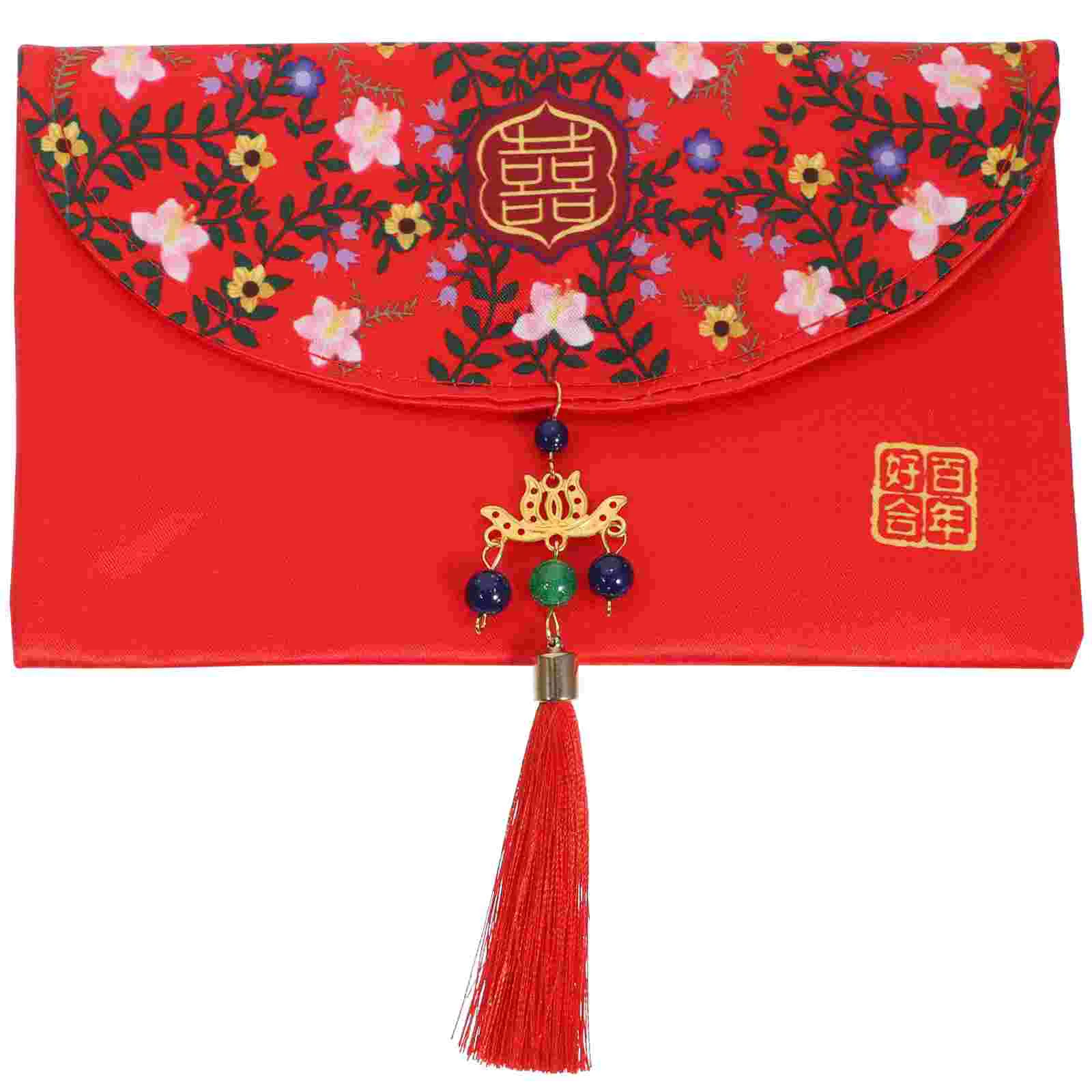 

Red Money Chinese Year Envelopes Envelope New Hongbao Packet Lucky Wedding Spring Festival Cash Pocket Lunar Zodiac Hong Bao