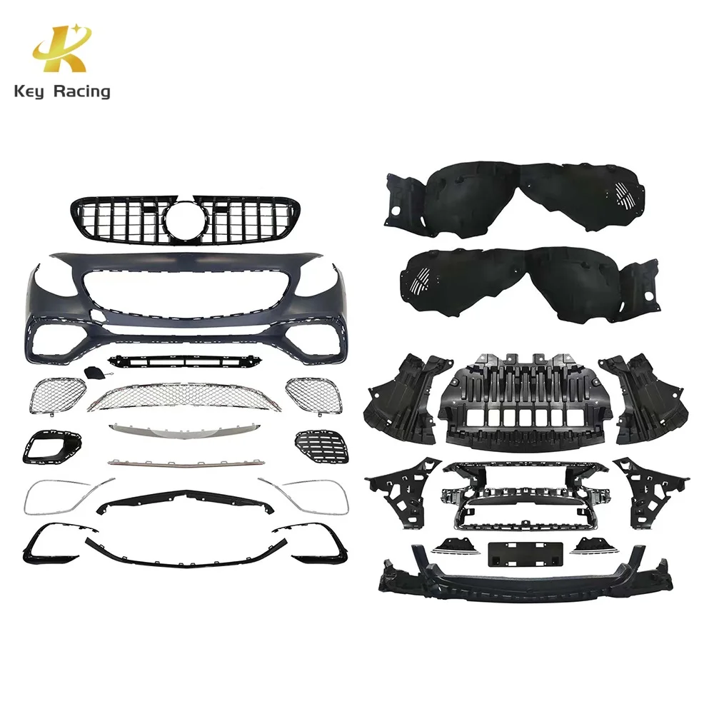 Крышка противотуманной фары для переднего бампера Benz S63 W217 воздухозаборная