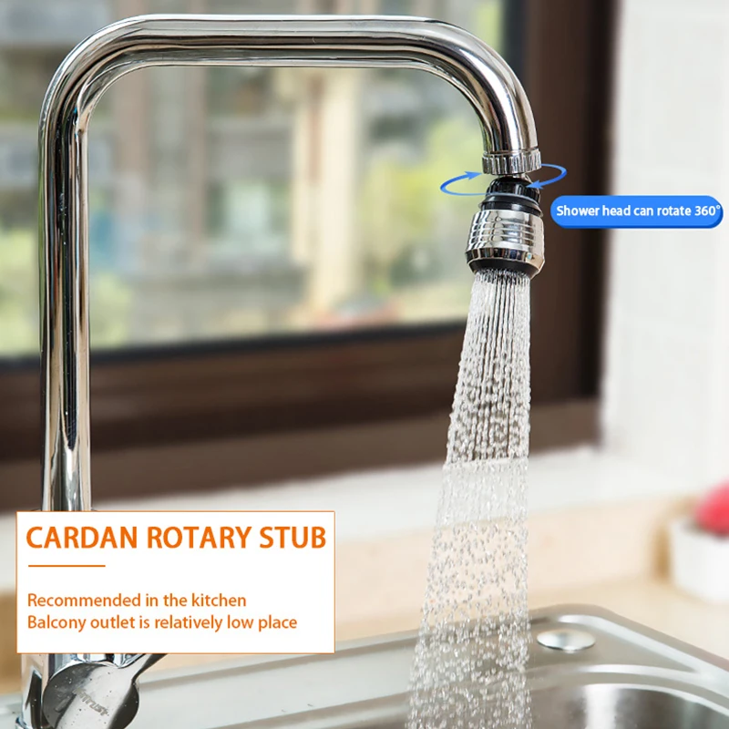 360° Поворотный насадка для крана Система фильтрации для экономии воды и душевая головка с пузырьками аксессуары.