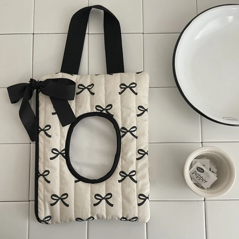 Флип-чехол с бантом салфетка влажные салфетки подвесная сумка для автомобиля