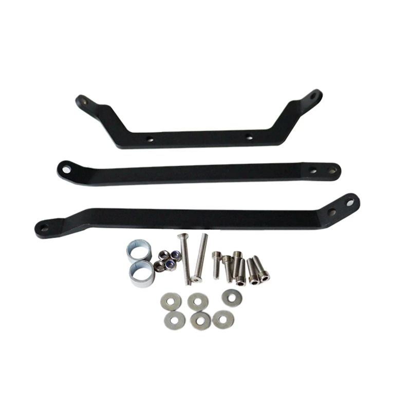 

Luggage Bracket Three Box Bracket Reinforcement Fixed Rod Tailbox Side Support Black For Voge DS525X DS525 X DS 525X