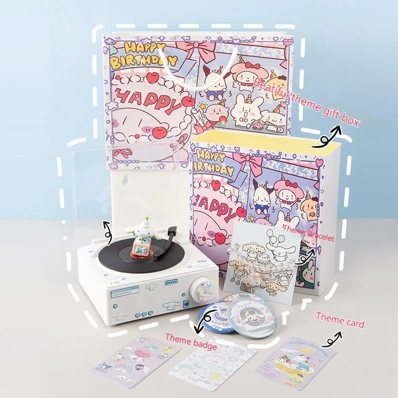 2023 Kawaii Sanrio My Melody Kuromi аниме беспроводной Bluetooth стерео Рабочий стол портативный