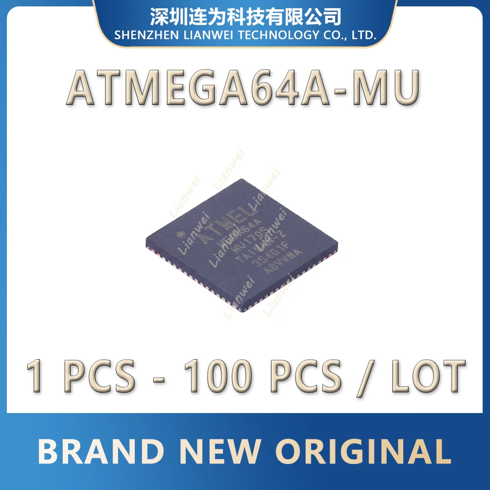 

ATMEGA64A-MU ATMEGA64A ATMEGA64 ATMEGA IC MCU Chip QFN-64