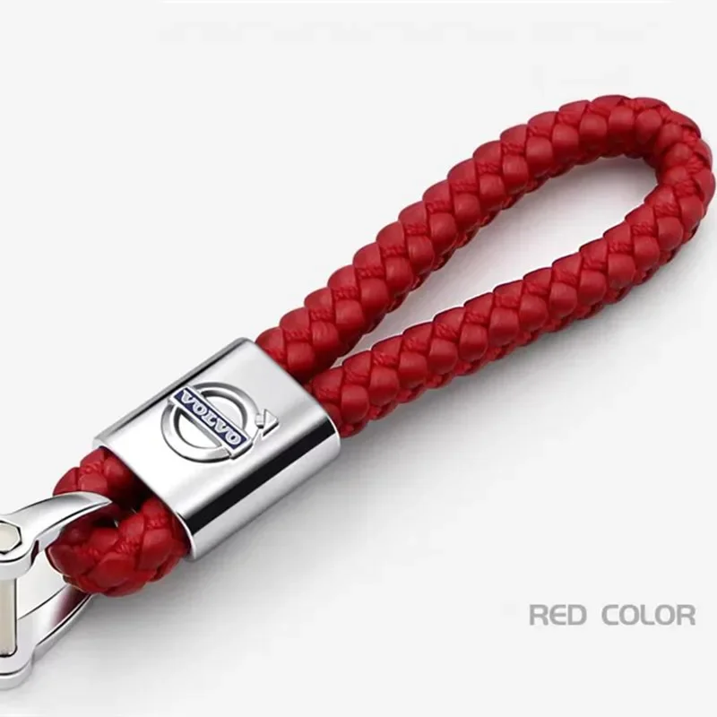 

Автомобильный металлический/кожаный брелок для Volvo XC40 XC90 V40 V90 V60 XC60 S80 S60 S90 C40 V70 XC70, аксессуары