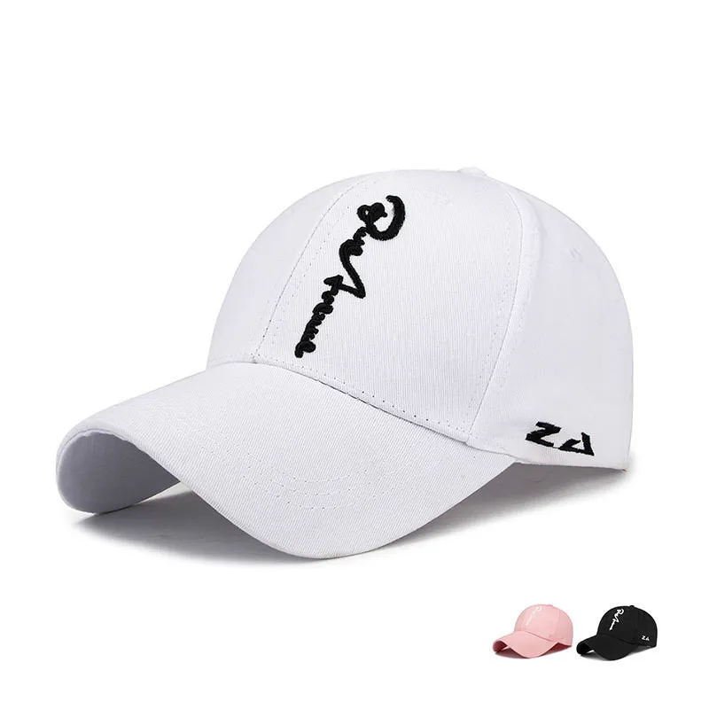 

Spring Summer Women's Cap Pure Cotton Cloth Hat Casual Fashion Embroidered Baseball Cap Outdoor Topee Men's Trend Lettered