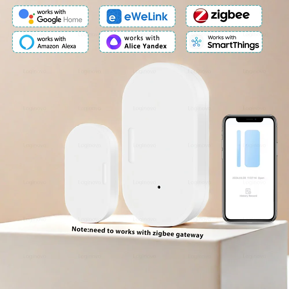 Ewelink ZigBee дверь окно умный дом магнитные детекторы открытия и закрытия дверей