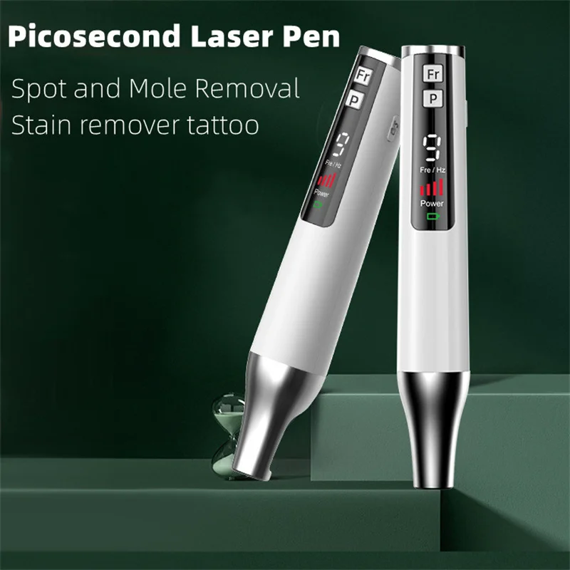 2022 New Blue Light Pen Machine  Dark Spot Removal 9 Levels Red light Tattoo Pigment Scar Removal Picosecond Laser Pen Face