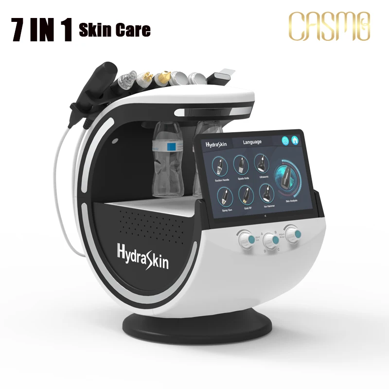 Аппарат для глубокой очистки кожи лица водная машинка дермабразии гидроалмазная