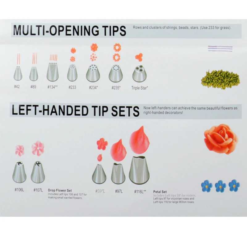 1 шт. насадки для украшения торта |