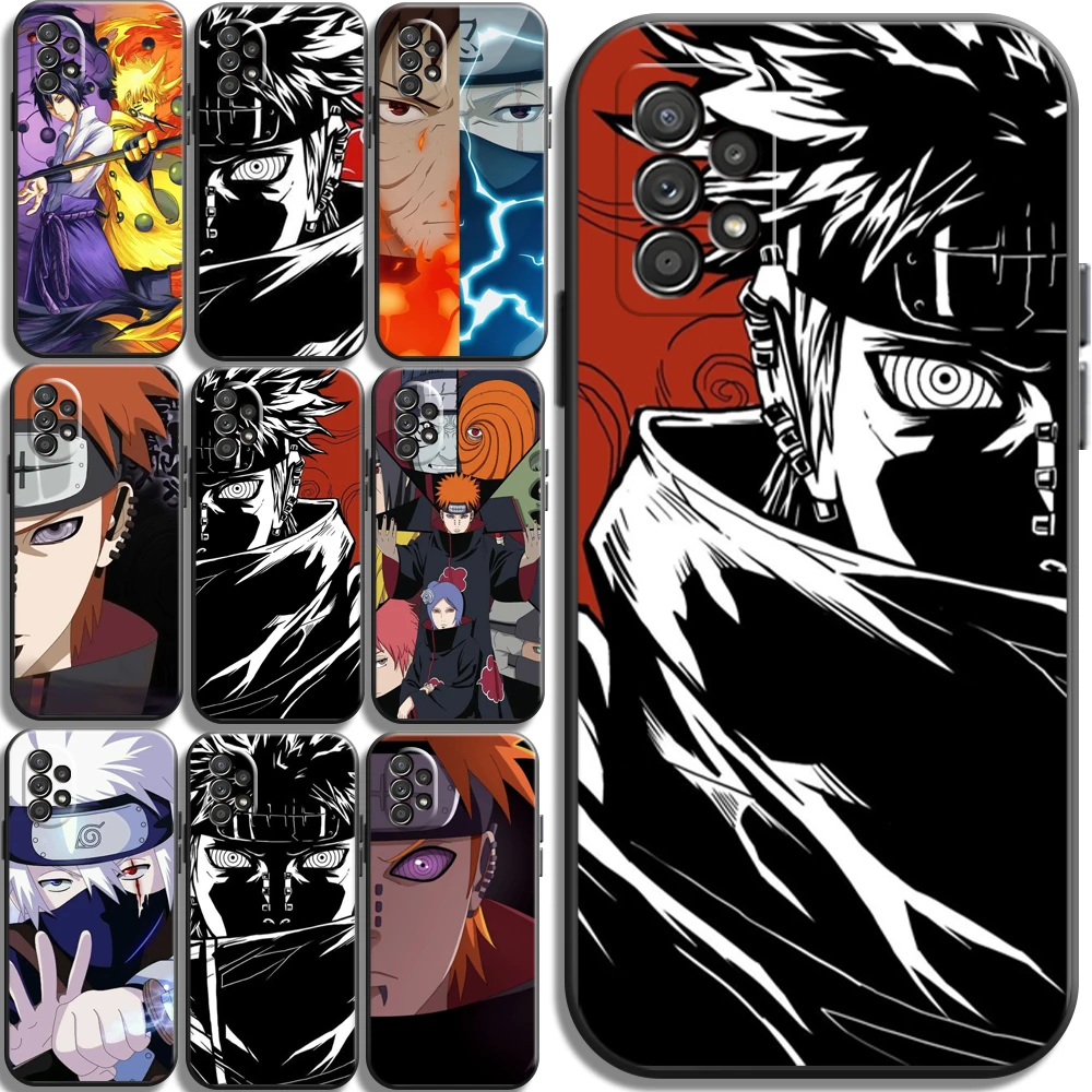 

Naruto Sasuke Cartoon Phone Cases For Xiaomi Redmi Note 10 10S 10 Pro POCO F3 GT X3 GT M3 Pro X3 NFC Cases Soft TPU Back Cover