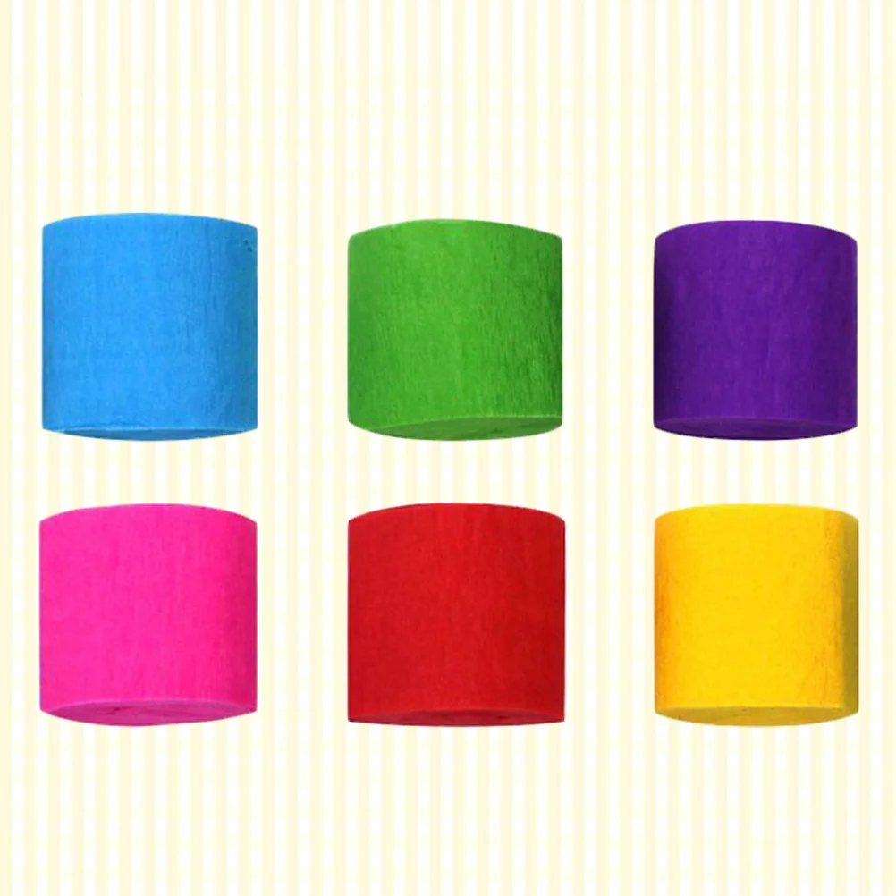 

Paper Crepe Streamers Streamer Roll Decor Baby Shower Valentine S Day Diy Craft Decoration Birthday