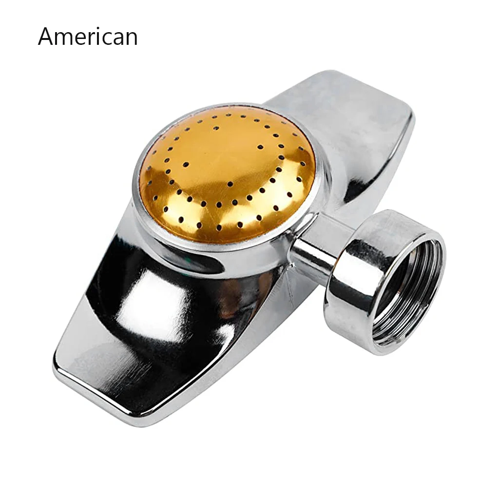 

Automatic 360° Garden Irrigation Sprinkler Head Garden Water Hose Sprinkler Metal Circle Pattern Lawn Planting Sprayer Sprinkler